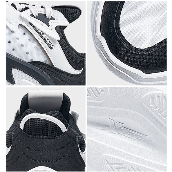 Xtep MERCURY Giày Bóng Rổ Cổ Thấp Thoáng Khí Thoải Mái Dễ Phối Đồ Thời Trang Cho Nam