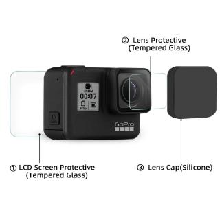 Kính cường lực bảo vệ màn hình Camera GoPro Hero 5/6/7 tiện dụng