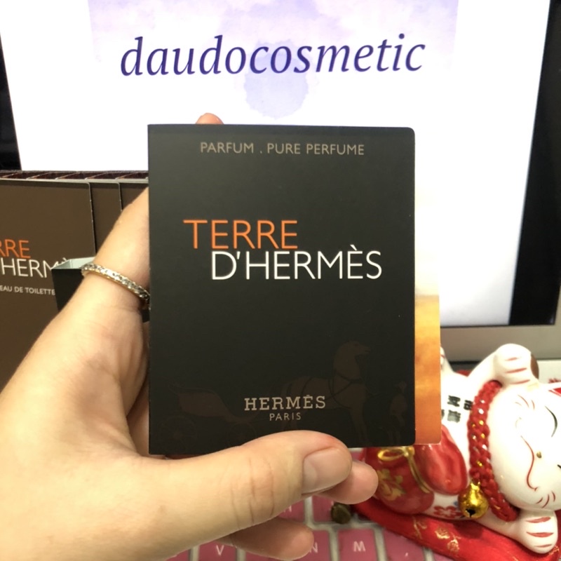 [ vial ] Nước hoa Herrmes Terre D'hermes EDT - Parfum - Vetiver 1.5ml | BigBuy360 - bigbuy360.vn