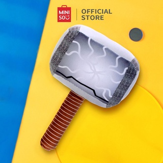 [Mã LIFEHL9 giảm 8% tối đa 100K đơn 250K] Búa nhồi bông chất liệu cao cấp thần Thor Plush Marvel Miniso