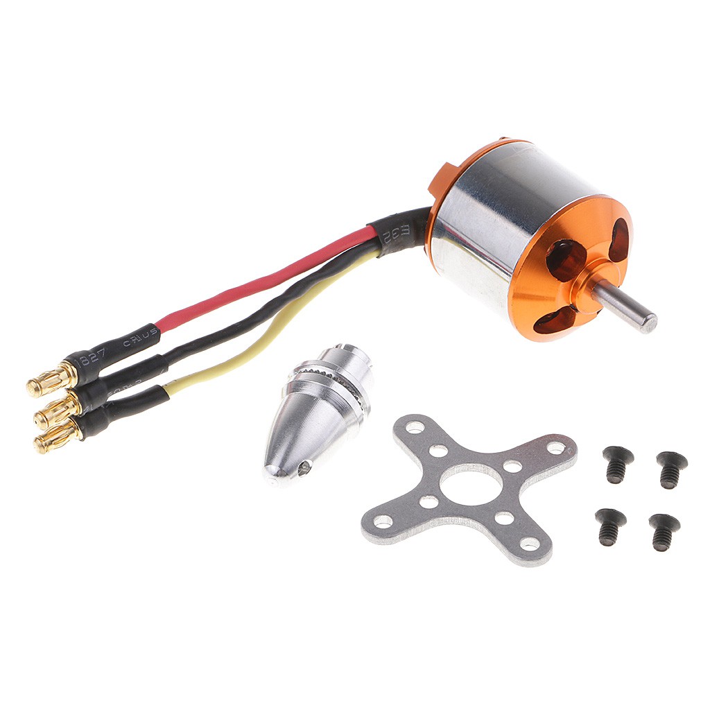 Động cơ Bubble Shop61 Trục 4mm A2217 2300KV cho các bộ phận cánh cố định cánh quạt 6 ''