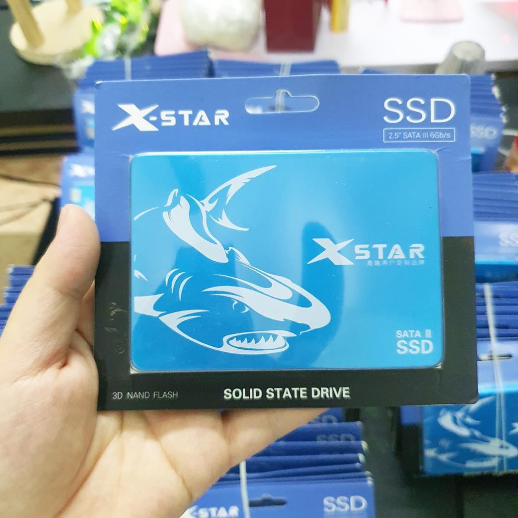Ổ Cứng SSD Xstar 128GB SATA III chính hãng - Bản Nhôm - Bảo hành 36 Tháng  - Pk Máy Tính - 2T_PC