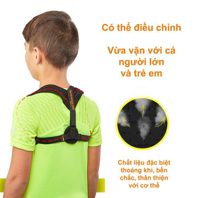 Đai đeo chống gù lưng cho trẻ em