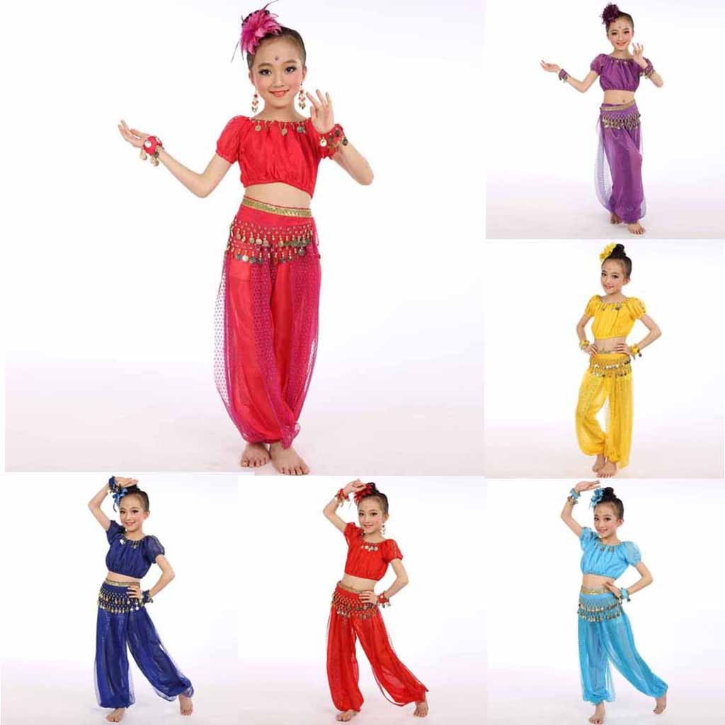 Trang Phục Múa Bụng Cho Bé Gái
