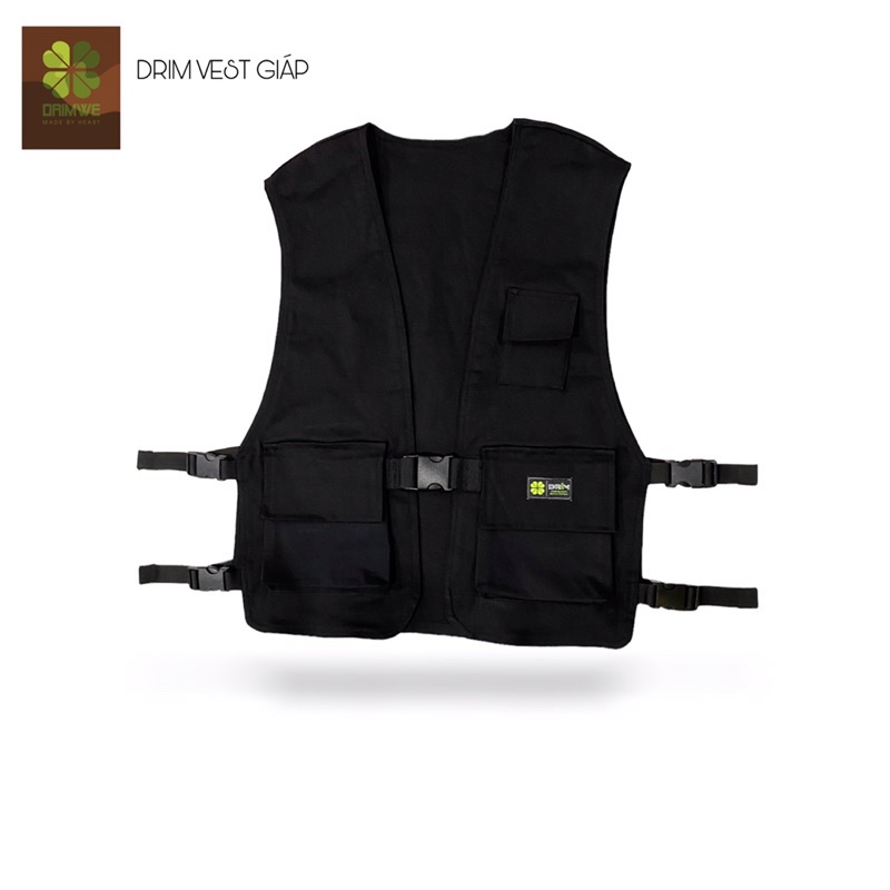 [Mã BMBAU30 giảm 50K đơn 99K] Áo gile vest unisex nam nữ tiện dụng Drim Vest Giáp