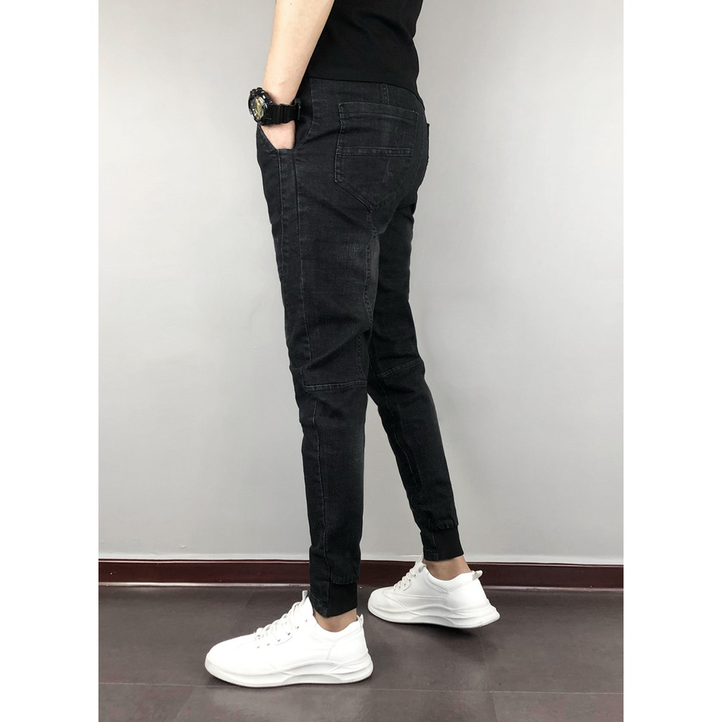Quần Jean Nam Hàn Quốc, Quần Bò Nam Màu Đen Mặc Đi Chơi, Đi Dạo Phố Đi Làm - Phong Cách Thể Thao Năng Động | BigBuy360 - bigbuy360.vn