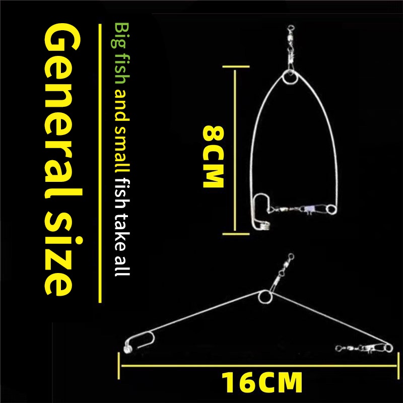 Bộ dụng cụ câu cá tự động bằng thép không gỉ