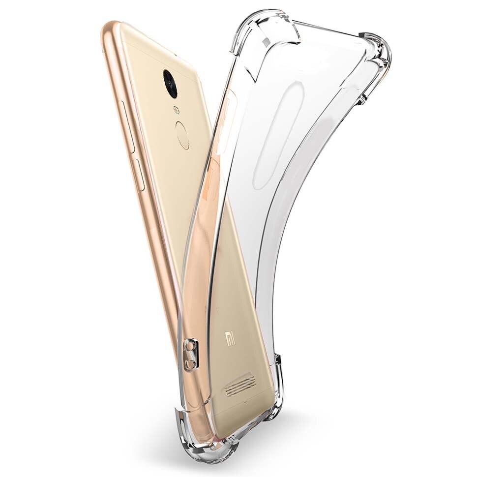 Ốp Điện Thoại TPU Mềm Trong Suốt Chống Sốc Cho Xiaomi Redmi Note 4X 4A 5A 6A 4 7A 5 6 7 8 Plus S2 Pro