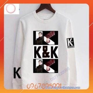 Áo sweter in clb k&k , áo hoodie cao cấp