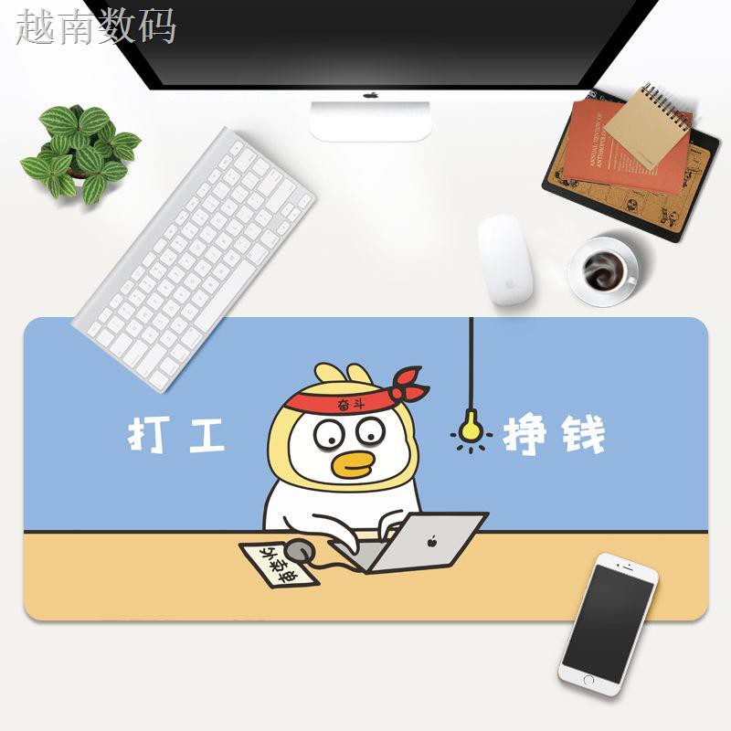 Tấm Lót Chuột Cỡ Lớn In Hình Vịt Phong Cách Nhật Hàn
