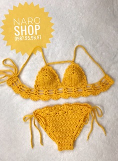 BỘ BIKINI LEN CHO BÉ