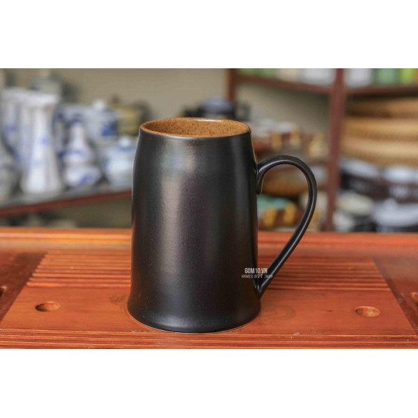 Cốc bia men gốm