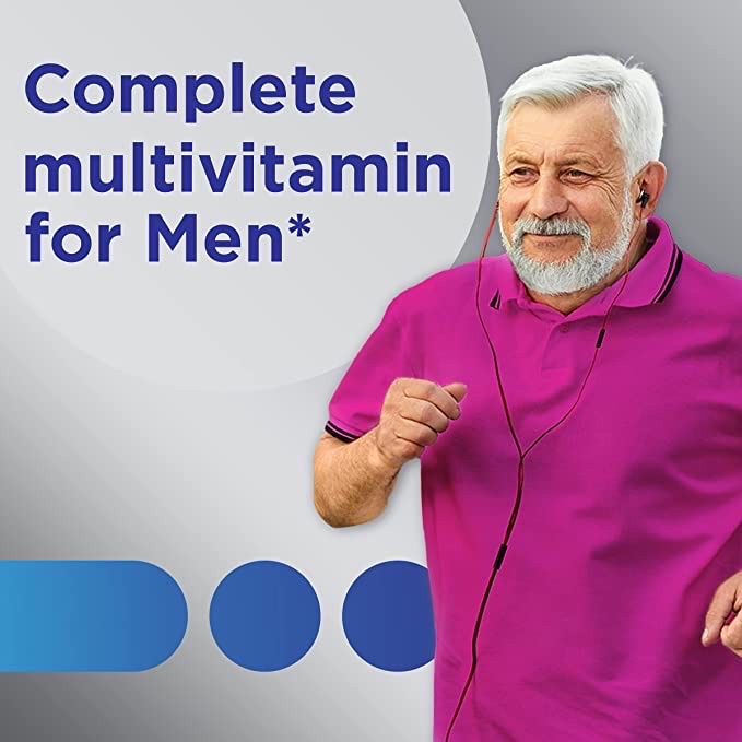 Viên Uống Centrum Silver Men 50+ Chai 275 Viên - Hàng Chính Hãng