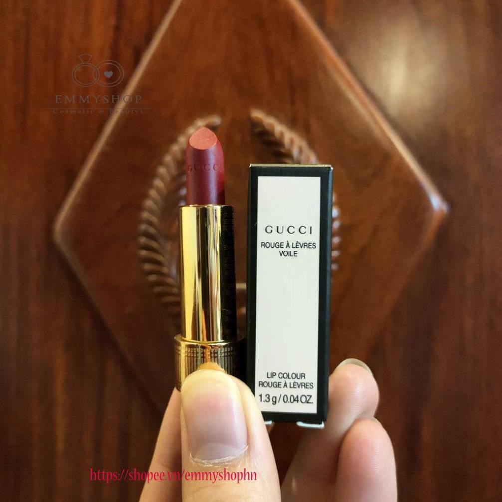 son Gucci Vỏ Hoa Rouge À Lèvres Voile Sang chảnh quý tộc đủ màu Auth 508 203 500 25* | BigBuy360 - bigbuy360.vn