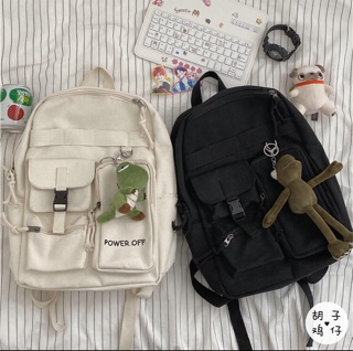 Balo túi hộp + sticker