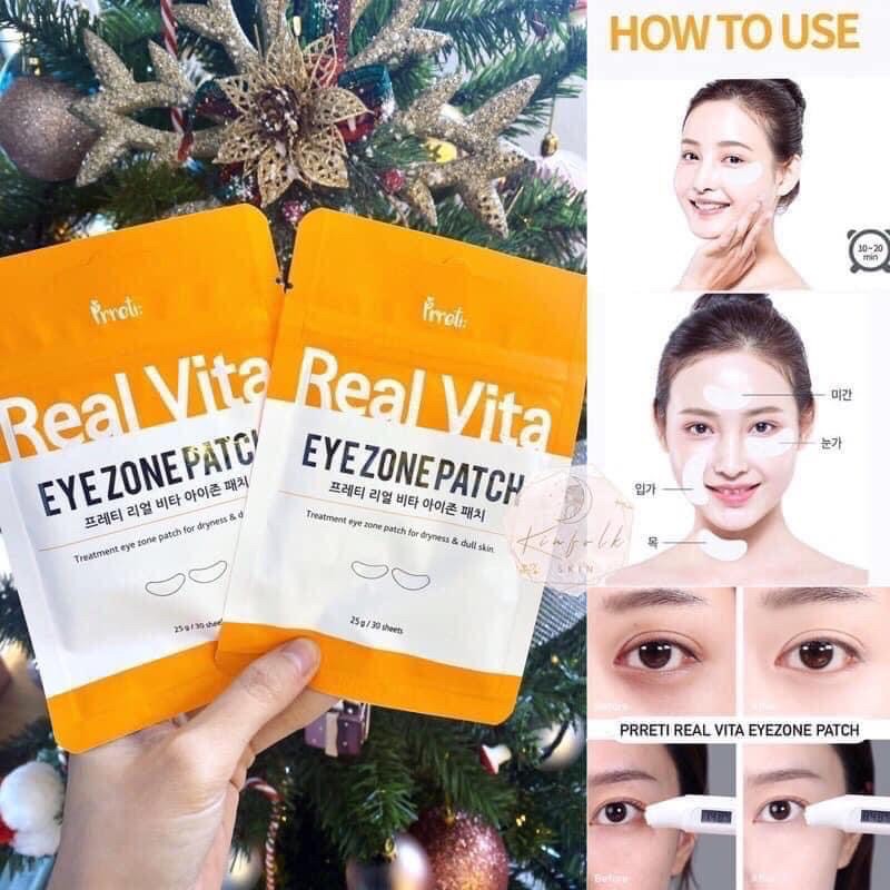 Mặt nạ mắt Real vita