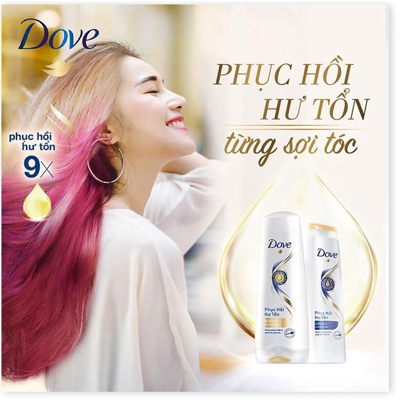 [Mã chiết khấu giảm giá sỉ mỹ phẩm chính hãng] Dầu Gội Dove Phục Hồi Hư Tổn Cho Tóc Chắc Khỏe