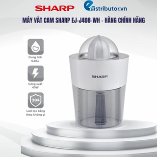 Máy vắt cam sharp ej-j408-wh - hàng chính hãng
