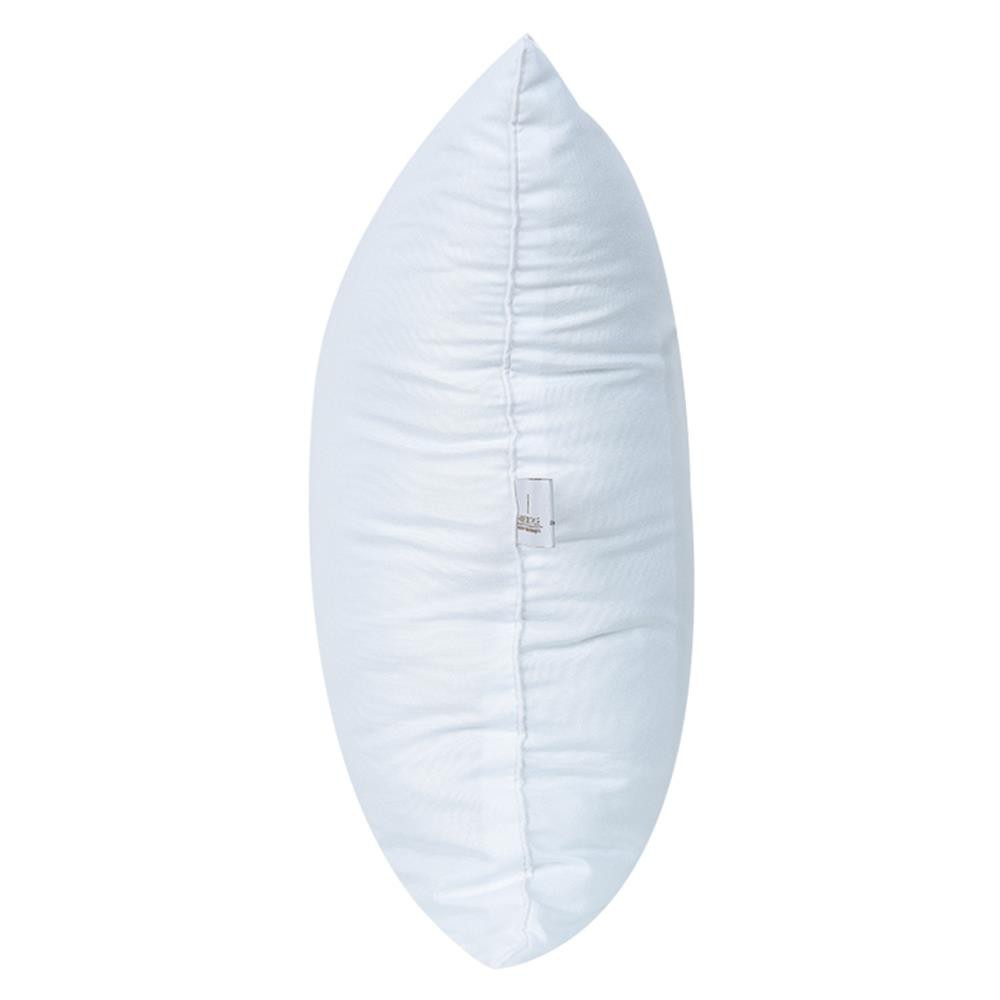 HomeBase HLS Ruột gối tựa lưng trang trí êm ái mềm mại có thể giặt bằng máy giặt làm từ Polyester Thái Lan 40x40cm Trắng