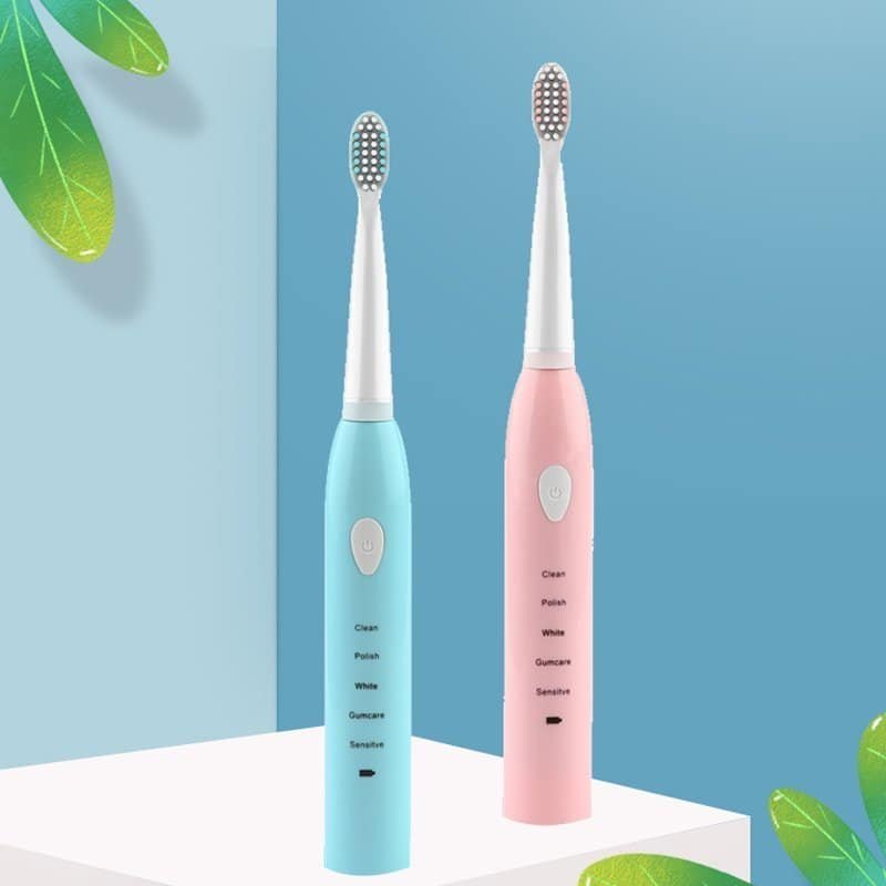 Bàn Chải Điện Đánh Răng Tự Động 5 Chế Độ, Đánh Răng, Đánh Bóng, Làm Trắng ( người lớn) - Phukientuiloc.com