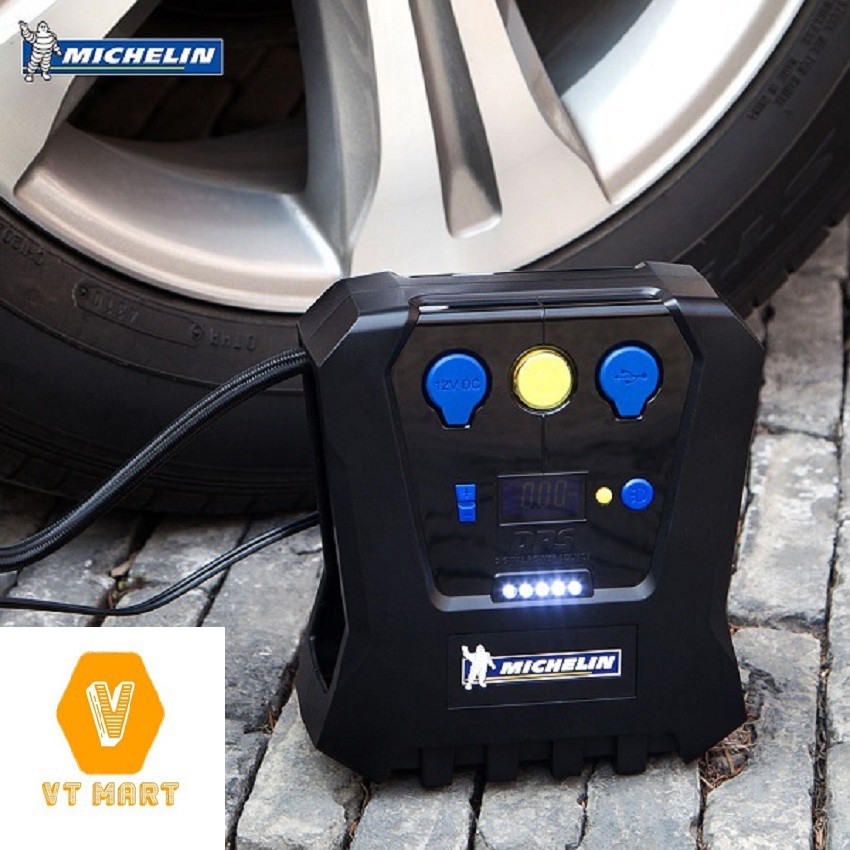 [Tiện ích và nhanh chóng].Bơm điện ô tô 12V Michelin 12266