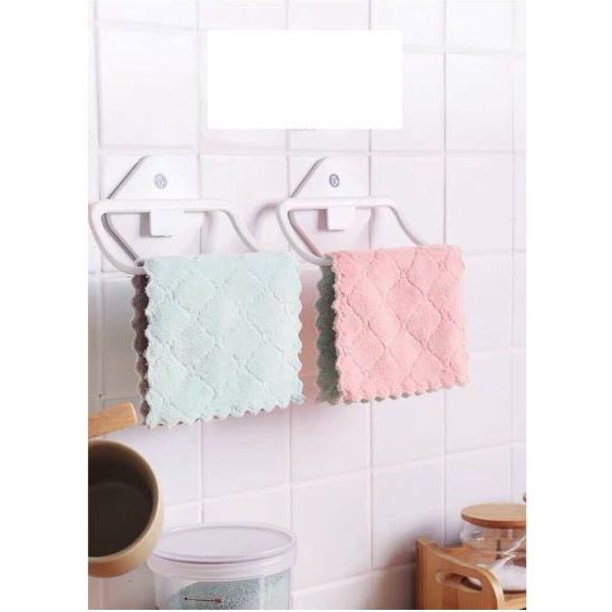 Set 5 khăn lau tay đa năng nhà bếp siêu mềm mịn thấm hút [zicziac]