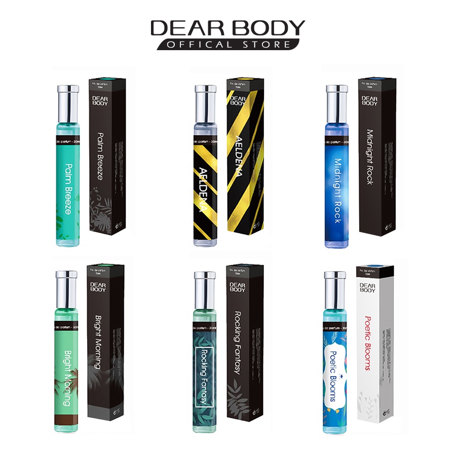Nước hoa toàn thân cho nam DEAR BODY Eau De Perfume 30ml