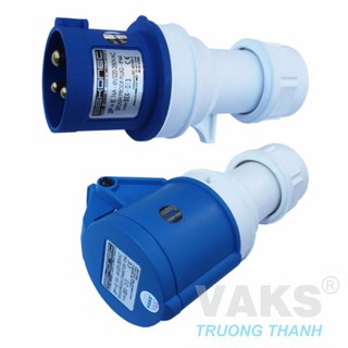 Bộ phích cắm và ổ cắm di động BEKONEC 16A, 2P+E, IP44 -sản xuất tại Ý (Italy)