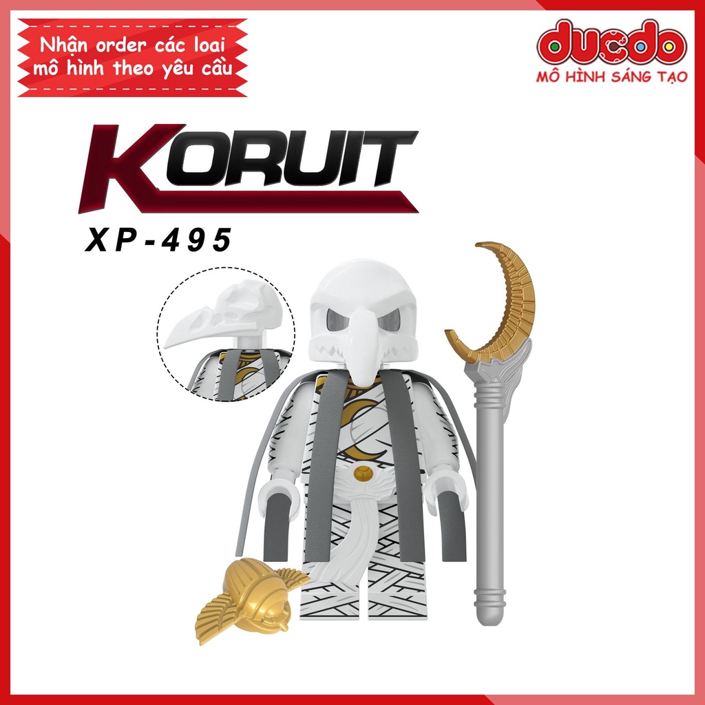 Minifigures nhân vật Kỵ Sĩ Mặt Trăng Moon Knight - Đồ chơi Lắp ghép Xếp hình Mini Mô hình XP495 XP496 XP497 KT1065