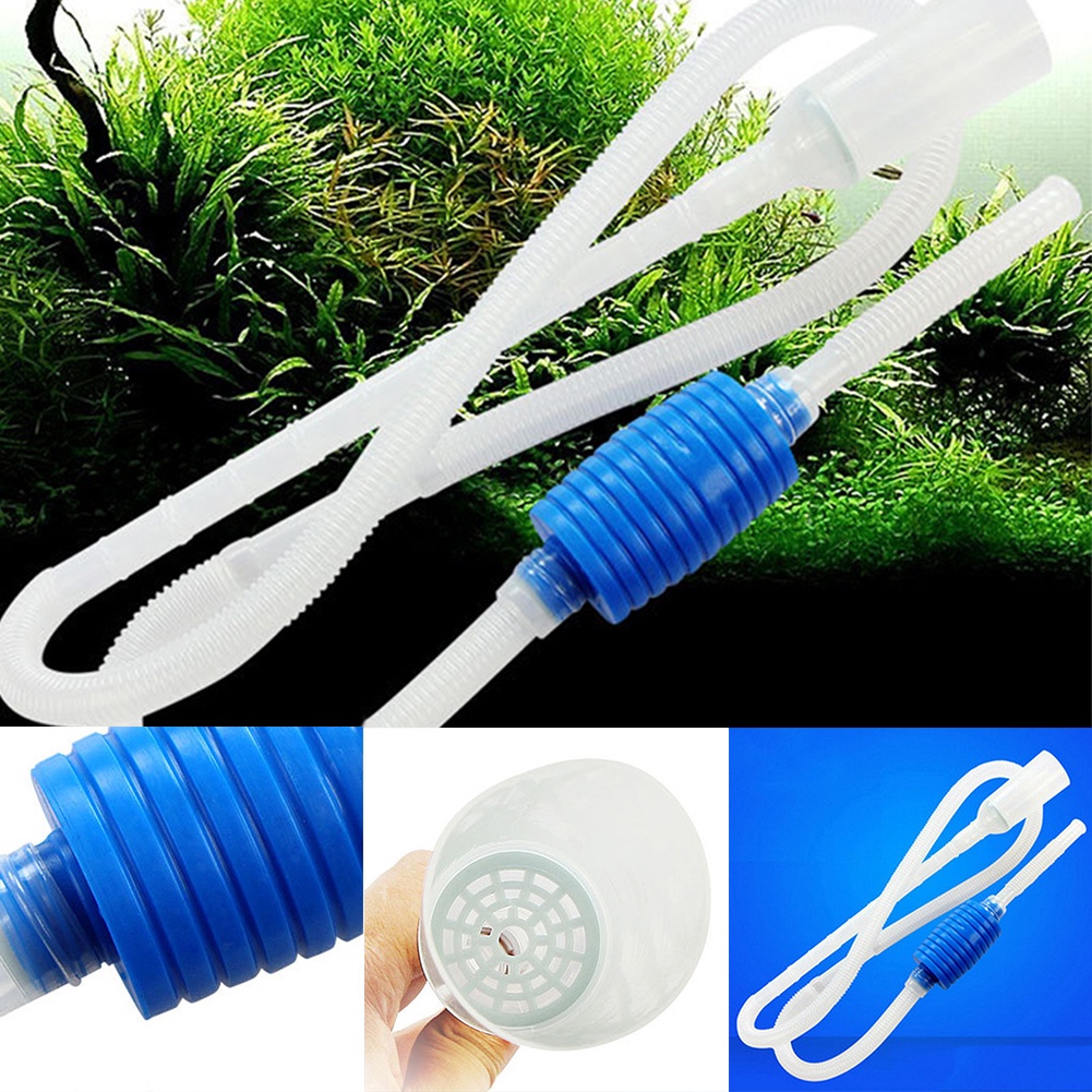 Dụng Cụ Hút Chân Không Làm Sạch Bể Cá Dễ Dàng Thay Đổi Màu Sắc: Xanh Dương CEPSMN
