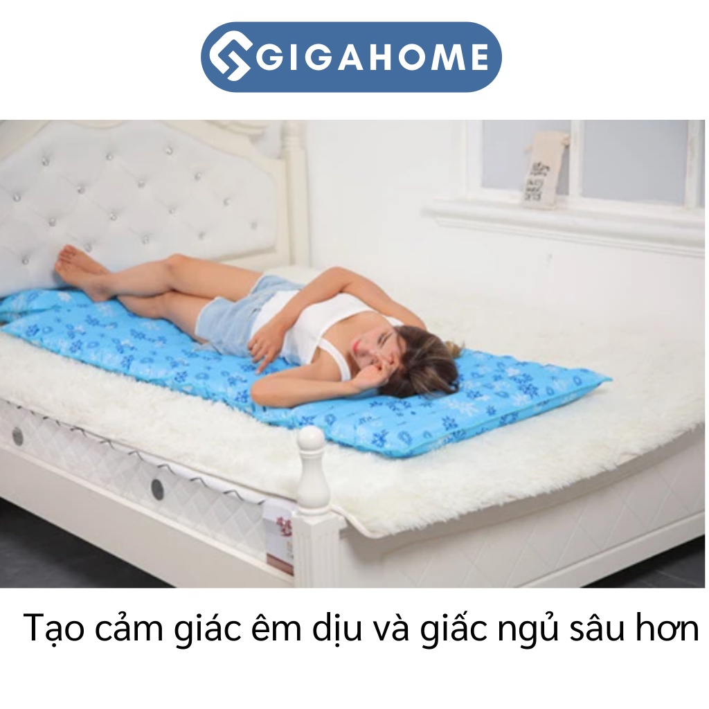 Đệm Nước Dài Thông Minh Mát Lạnh Mùa Hè GIGAHOME 190x75cm, Không Kèm Gối 7204