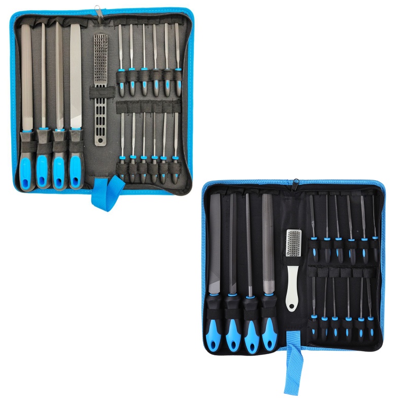 Bộ 17 Món Dụng Cụ Mài Bằng Hợp Kim Thép Kèm Hộp Đựng T12