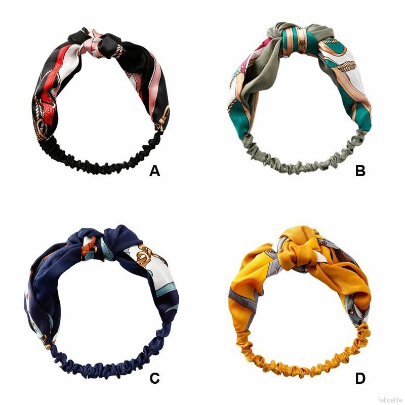 Băng đô co giãn phong cách Vintage thời trang cho nữ