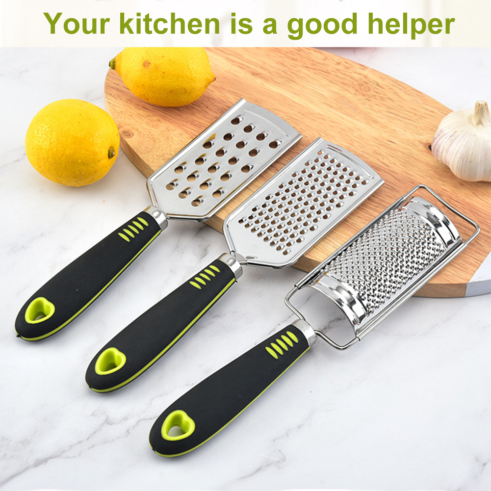 Bộ Dụng Cụ Bào Phô Mai Bằng Thép Không Gỉ Nhiều Màu Sắc Kèm Hộp Đựng | BigBuy360 - bigbuy360.vn