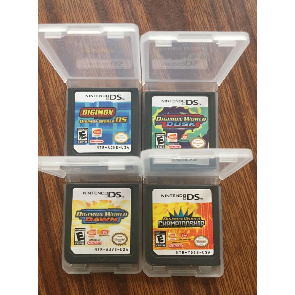 Thẻ game digimon World DS , có hiển thị ngày cho Nintendo 3DS