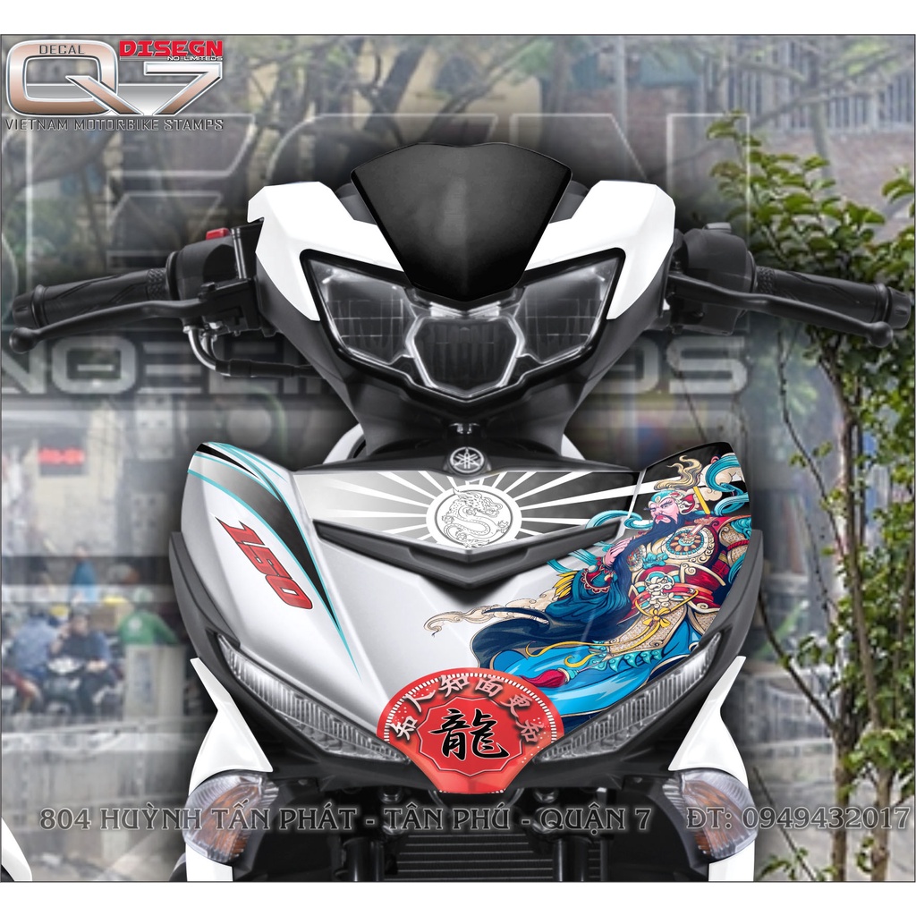 TEM RỜI EXCITER 150 QUANG CÔNG