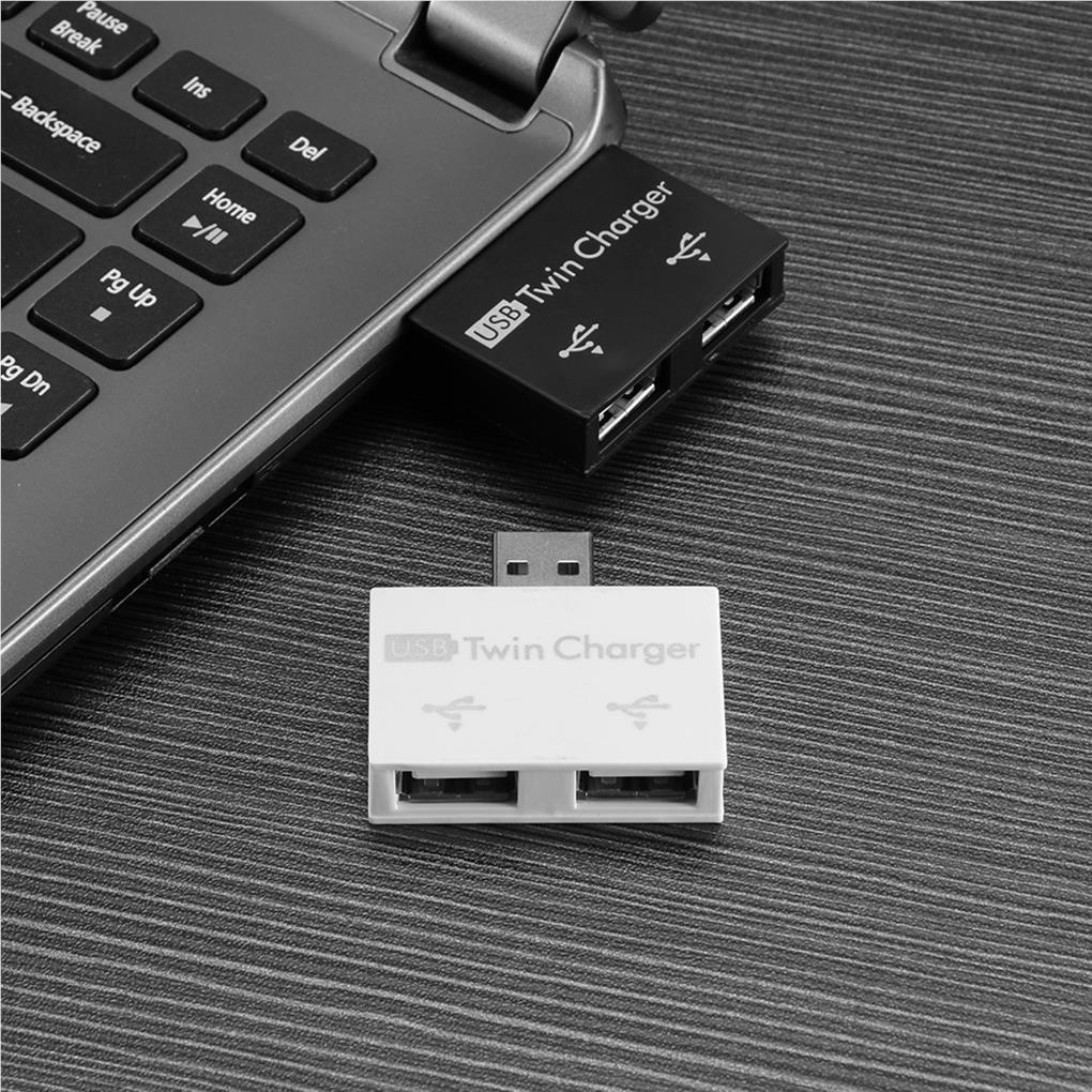 Bộ Chia 2 Cổng Usb 2 0 Tốc Độ Cao Siêu Nhẹ Thời Trang Cho Máy Tính