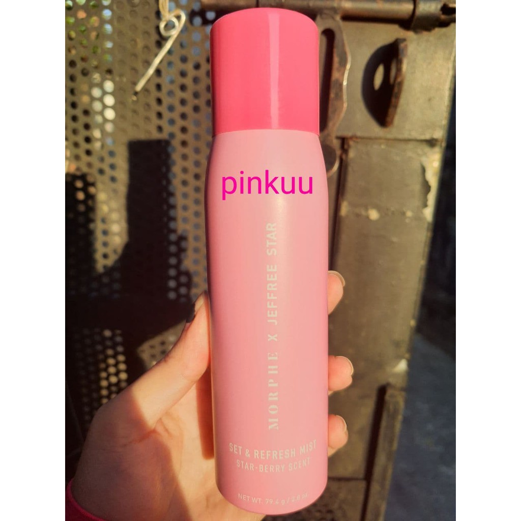 xịt Morphe lót và khoá lớp makeup toner setting spray