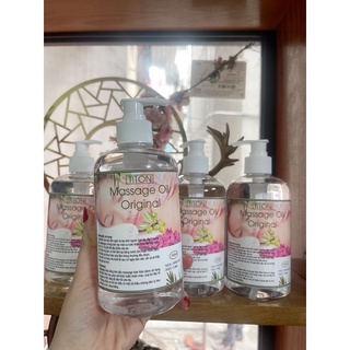 Dầu Massage body toàn thân 500ml chăm sóc cơ thể