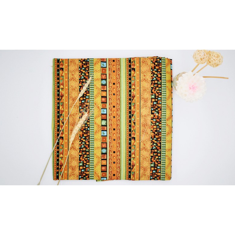 Bộ 4 Tấm Vải Lanh cotton 100 * 147cm Phong Cách bohemian