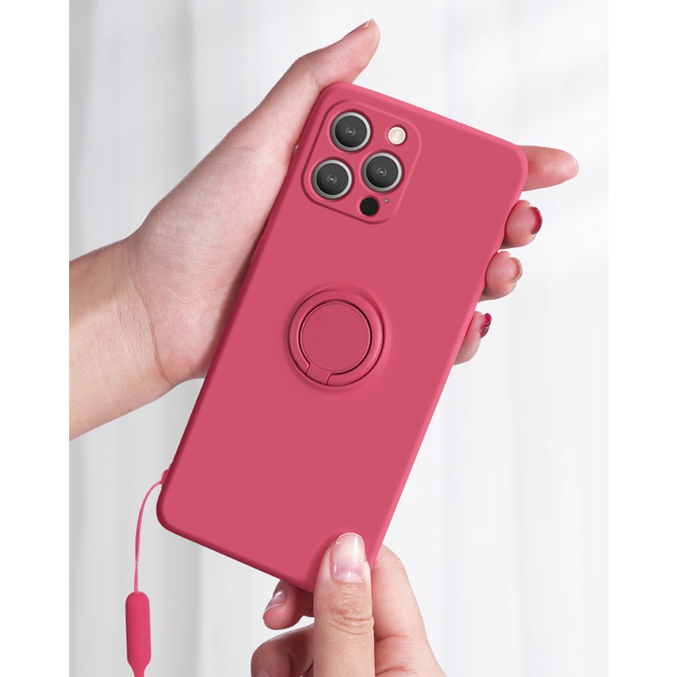 Ốp Điện Thoại Silicone Mềm Có Giá Đỡ Nam Châm Cho iPhone 14 13 12 11 Pro MAX Mini X XS MAX XR 6 6S 7 8 Plus 12Pro 13Pro