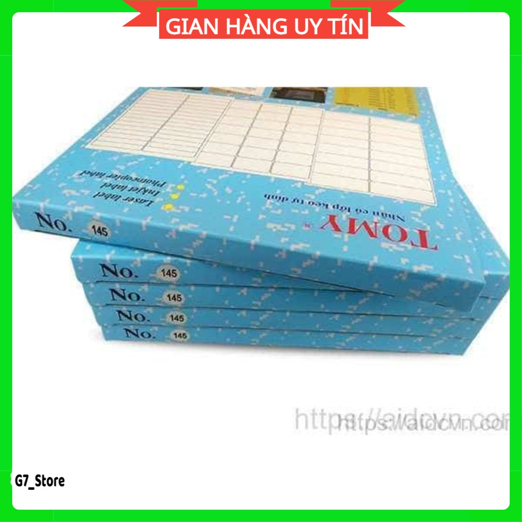 (SALE) Nhãn dán ToMy A4,decal tomy đủ size từ 125-149