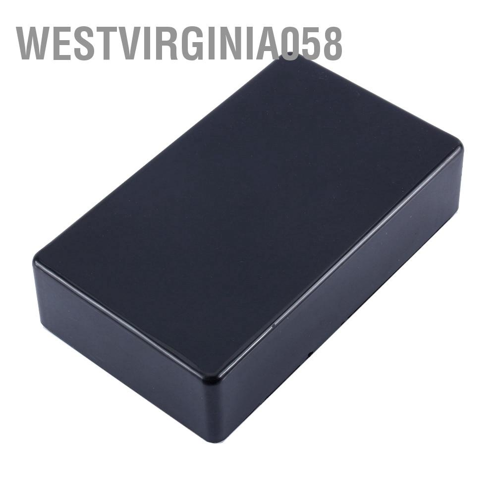Westvirginia058 Plastic Power Junction Box Electronic Project Instrument Case 100x60x25mm
