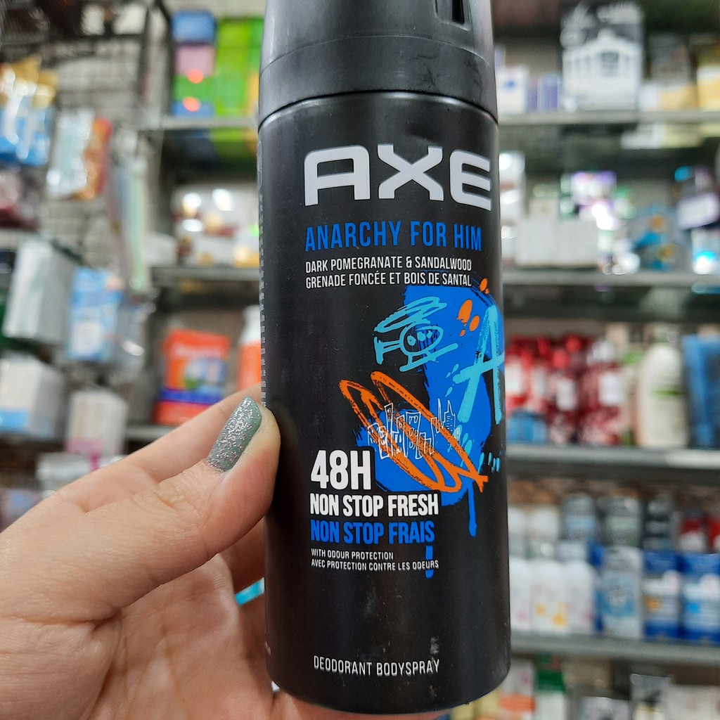 Xịt khử mùi Axe Anarchy For Him 48H - 150ml