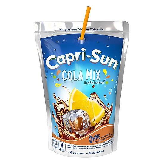 ( Bán sỉ ) Lốc 10 gói Nước trái cây Capri-Sun gói 200ml