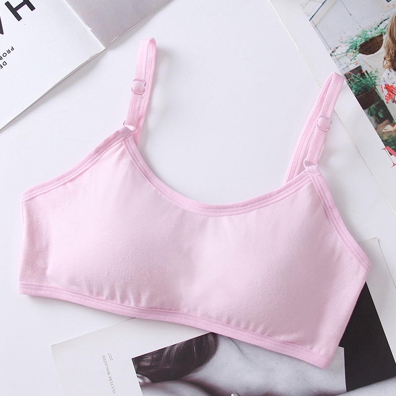 Áo ngực thể thao chất liệu vải cotton dành cho bé gái 15-18 tuổi