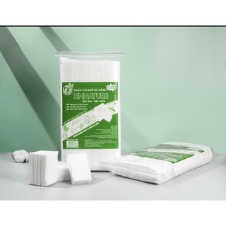 Khăn giấy khô đa năng cho bé siêu thấm hút nhúng ướt dùng một lần 500g hmnature- combo 5 gói