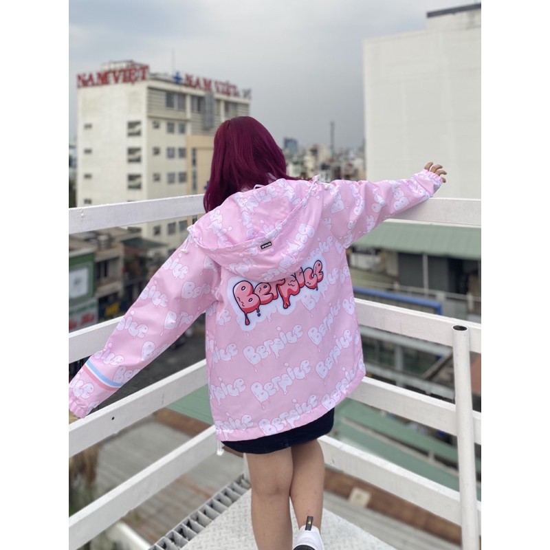 Áo khoác Bernice Mật ngọt Berpink màu Hồng