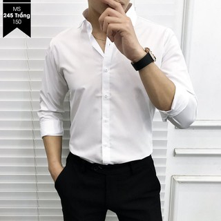 Sơ mi hàn quốc màu trắng
