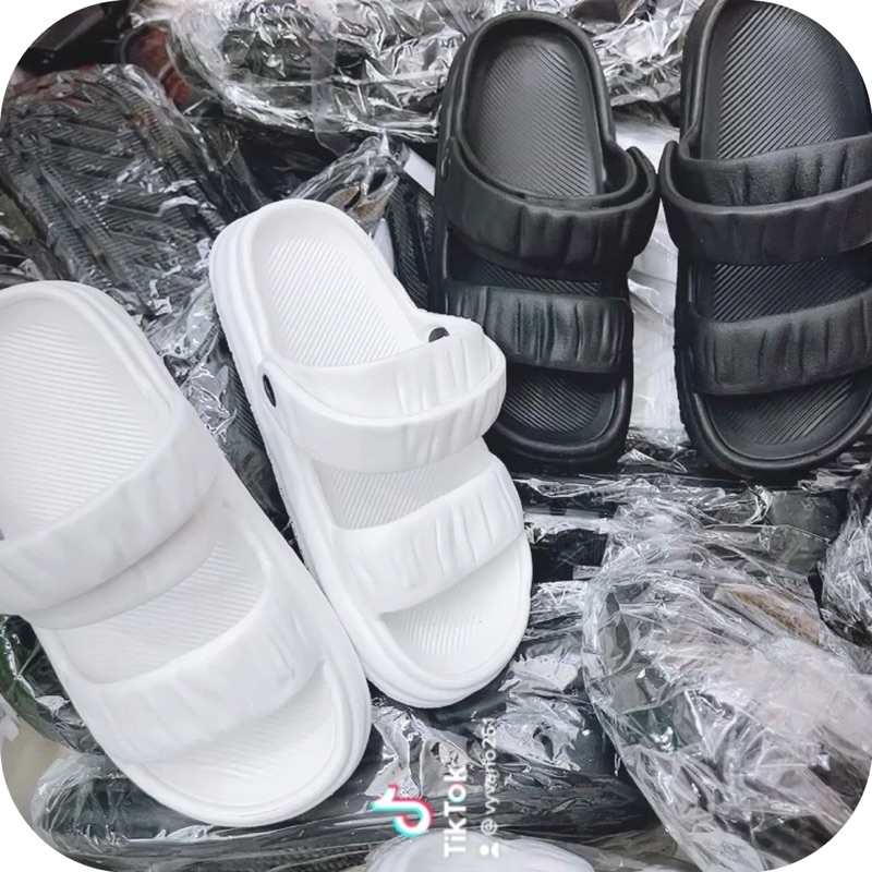 ❌❌ SANDAL BÁNH MÌ  2 QUAI NGANG MANG ĐƯỢC NHIỀU KIỂU❌❌